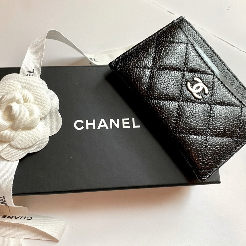 Chanel Caviar Car Holder